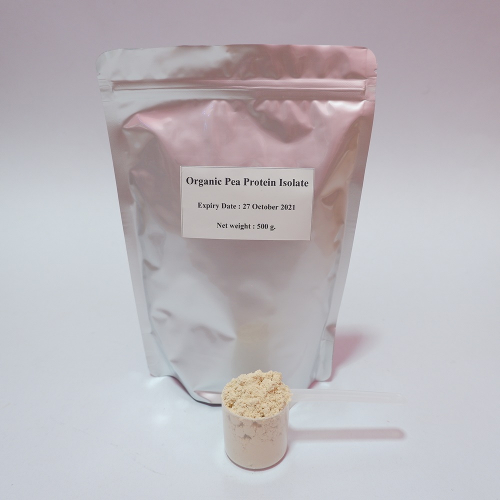 Pea Protein Isolate โปรตีนถั่วลันเตา ขนาด 500กรัม