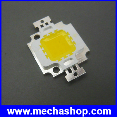 หลอดไฟ DIY LED 10W Warm White LED High Power 900LM 9-12V LED SMD Lamp Bulb Chip ขนาด 24*48 Mil แสงสีขาวอมเหลือง
