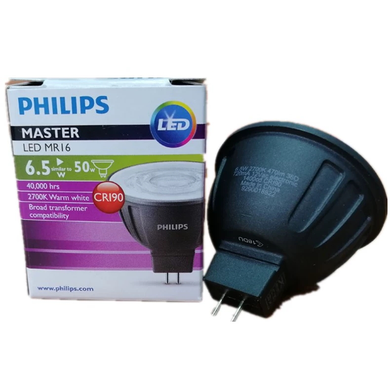 หลอด Philips 6.5W 4000K 60D หรี่แสงได้ จำนวน 1 ดวง