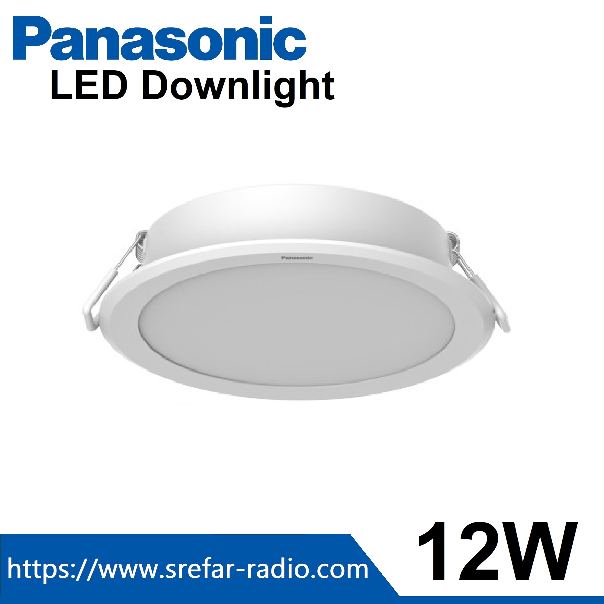 Panasonic LED Downlight 12W โคมไฟดาวไลท์
