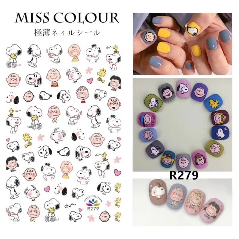 สติ๊กเกอร์ติดเล็บ แต่งเล็บ มีแบบเยอะมาก!!!