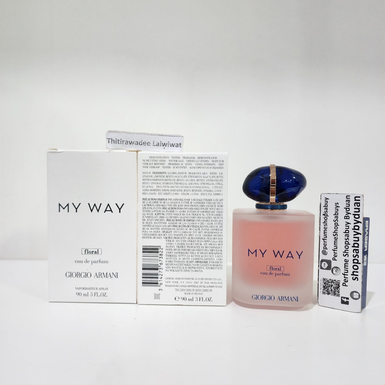 น้ำหอมแท้ Giorgio Armani My Way Floral 90ml กล่องเทส