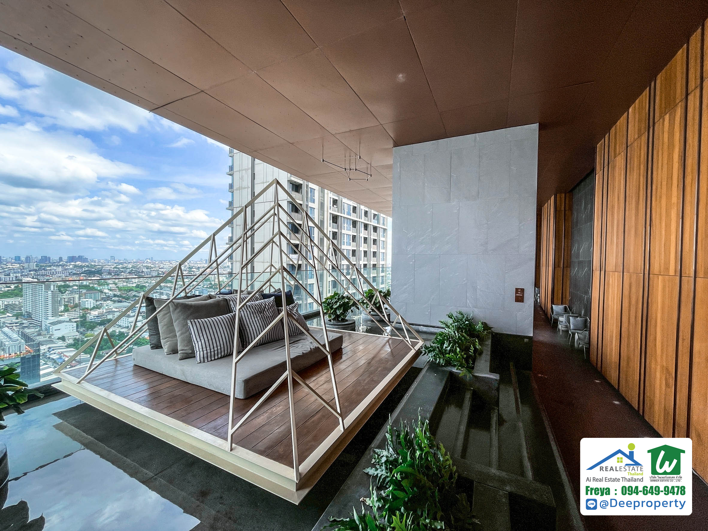 ให้เช่า! คอนโดหรู Whizdom Inspire Sukhumvit ใกล้รถไฟฟ้า BTS เดินเพียง 5 นาที