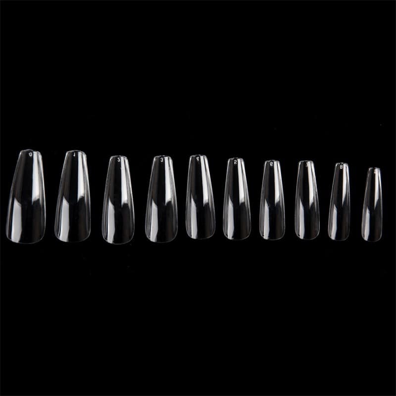 เล็บปลอม pvc เต็มเล็บ ทรงCoffin