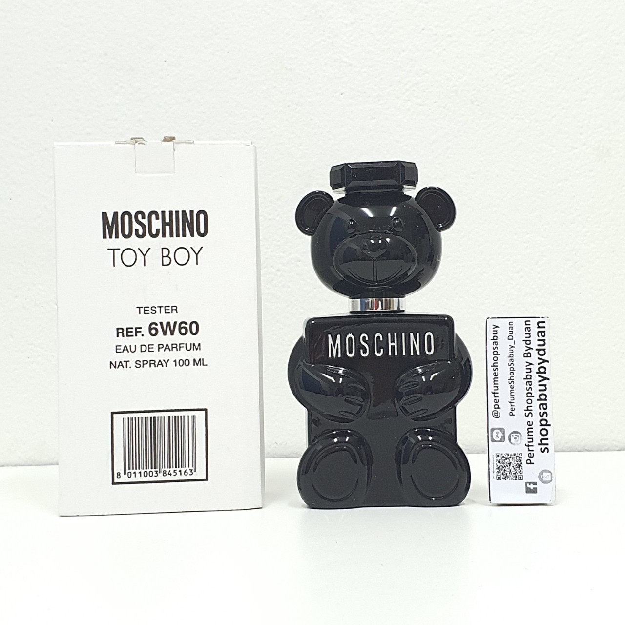 น้ำหอมแท้ Moschino Toy Boy Eau De Parfum 100ml กล่องเทสเตอร์