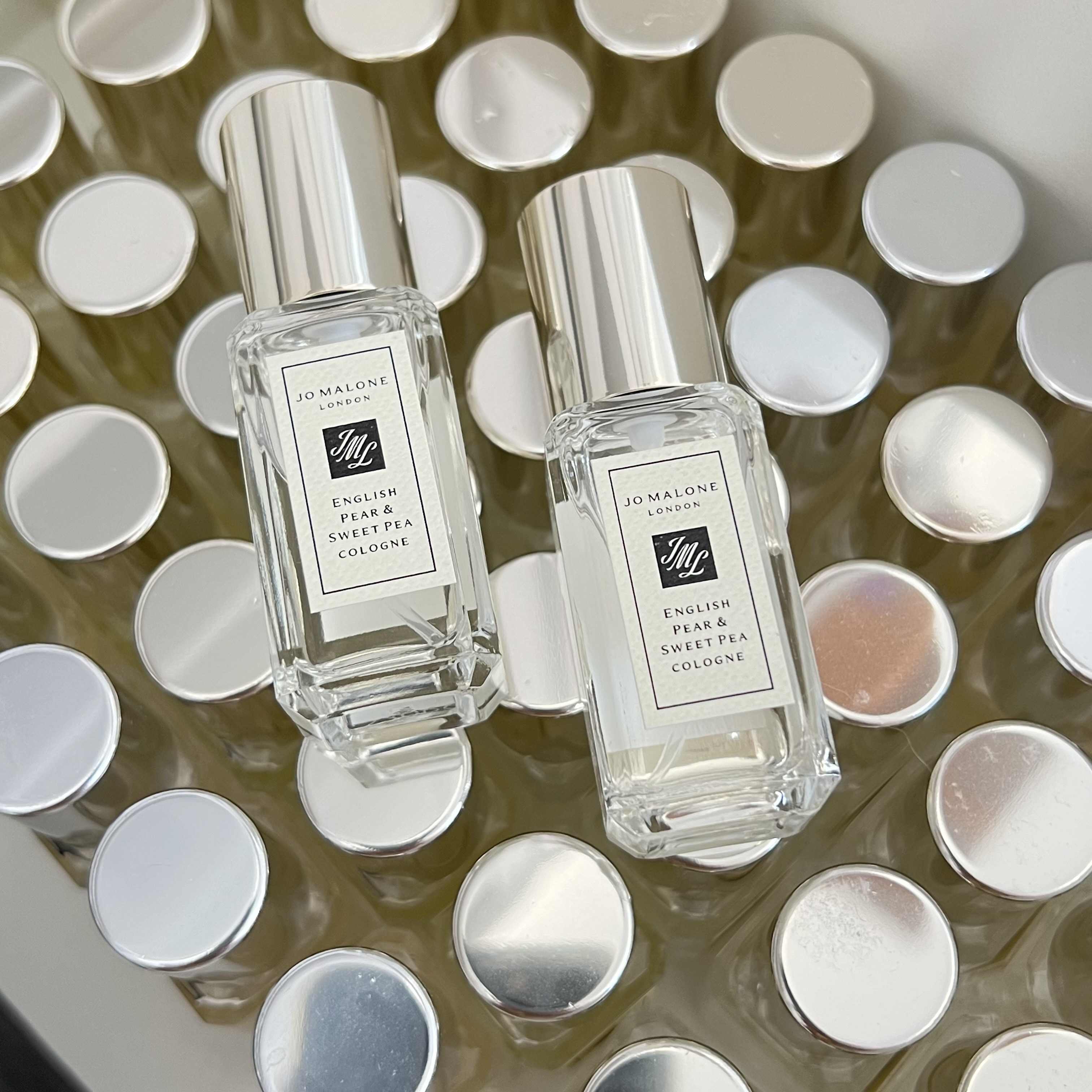 น้ำหอมจิ๋วมินิ Jo Malone English Pear & Sweet Pea 9ml แบบสเปรย์ป้ายไทย ( Mini Perfume น้ำหอมขนาดพกพา) น้ำหอมจิ๋วมินิแบบทดลองแบบสเปรย์ พกพาก็สะดวกใช้ฉีดตามจุดชีพจร