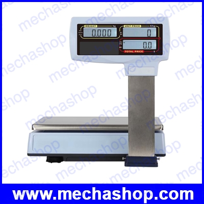 เครื่องชั่งคำนวณราคา แบบหน้าจอ2 ฝั่ง สําหรับผู้ซื้อและผู้ขาย ขนาดน้ำหนักชั่ง 15kg/5g, 30kg/10g รุ่น TPS-01 ยี่ห้อ Tiger