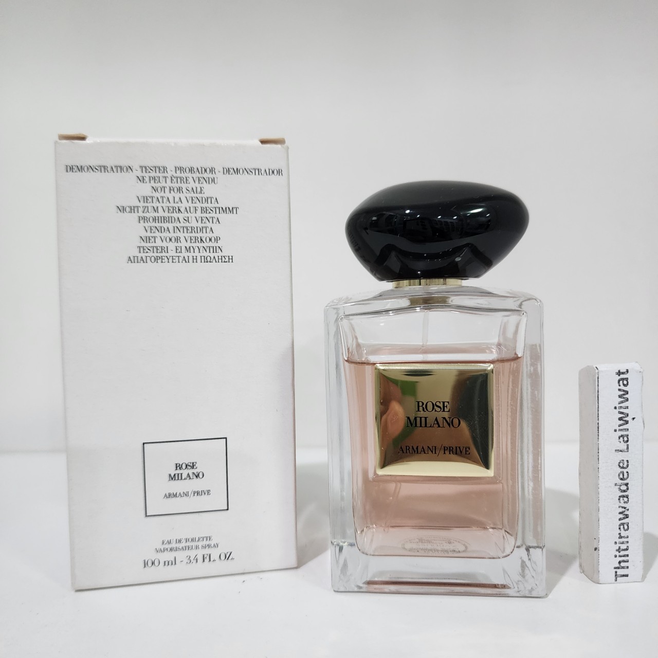 น้ำหอมแท้แบ่งขาย Giorgio Armani Prive Les Eaux - Rose Milano EDT 💕Travel Size แบบทดลอง