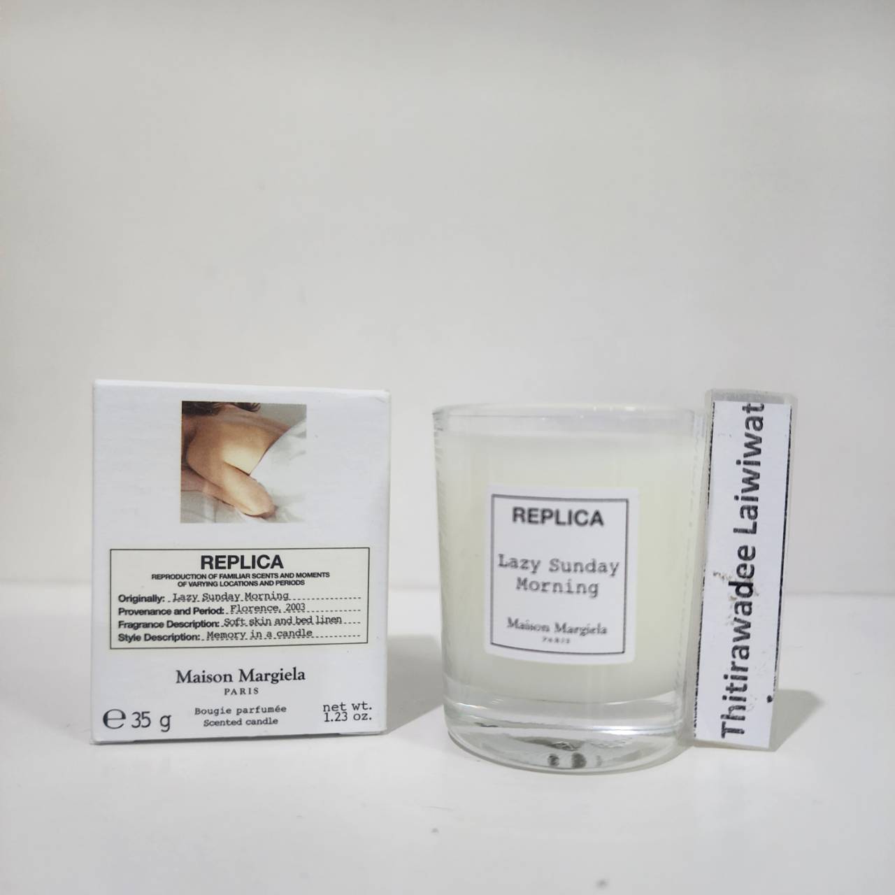 เทียนน้ำหอม Maison Margiela Replica Replica Lazy Sunday Morning Candle เทียน 35g