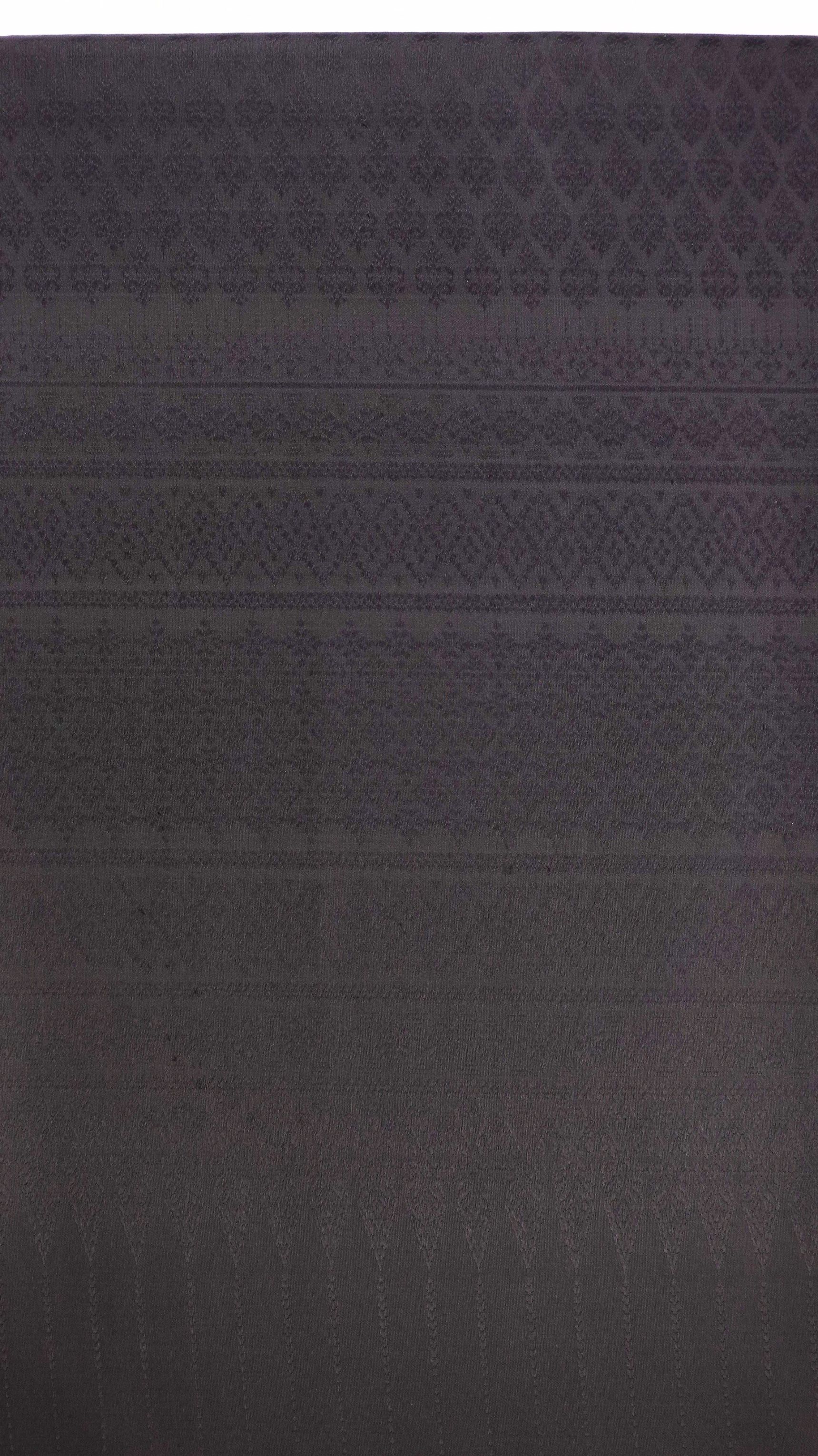 ซิ่น ผ้าไหมยกสุรินทร์ ขนาด 1x2เมตร สีดำสนิท รหัส N11-NY-0902671