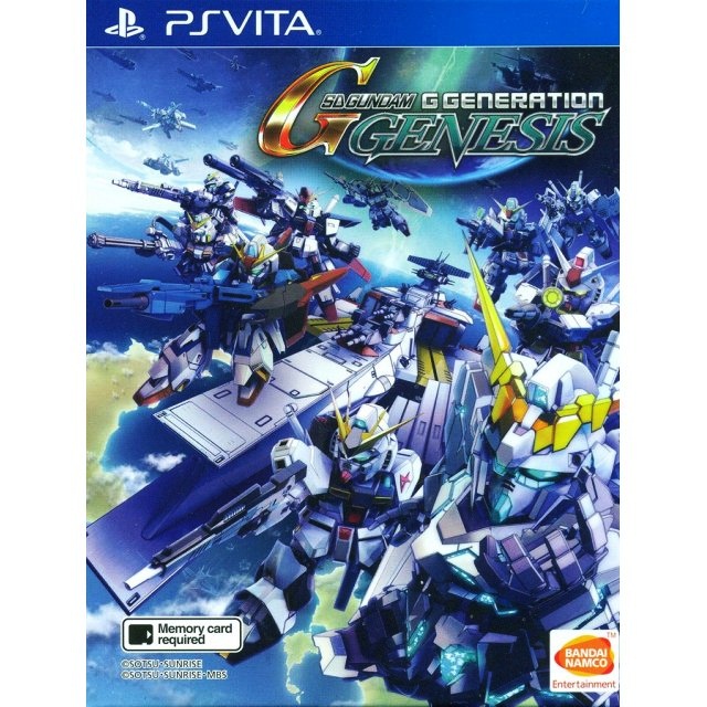 PSVita: SD Gundam G Generation Genesis (Z3)-ENG [ส่งฟรี EMS]