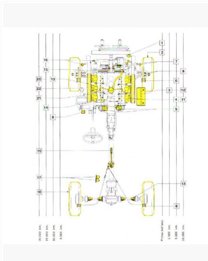 หนังสือ คู่มือ การบำรุงรักษาและ OPERATING FERRARI 365 GT 2+2 ปี 73