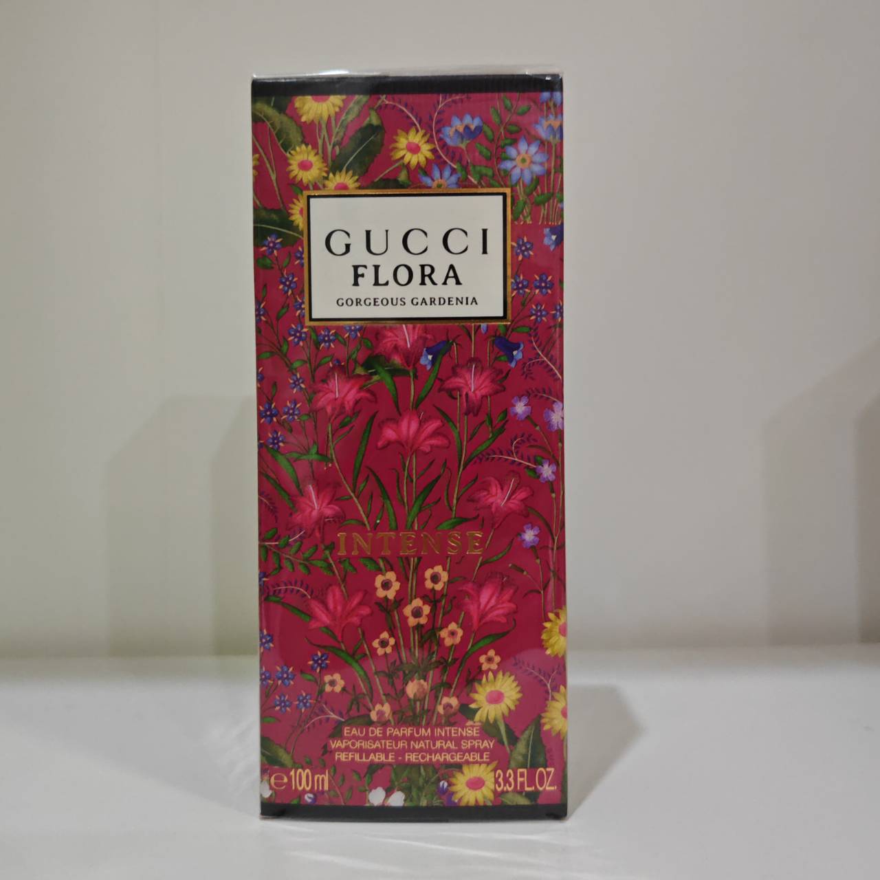 น้ำหอมแท้ Gucci Flora Gorgeous Gardenia Eau de Parfum Intense 100ml กล่องซีล