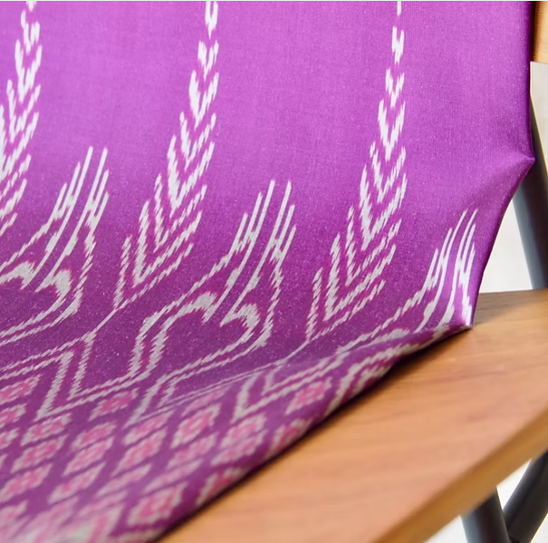 ซิ่น ผ้าไหมมัดหมี่ ไหมแท้ สีม่วง เลือกตามขนาด รหัส CISP-CT-103154