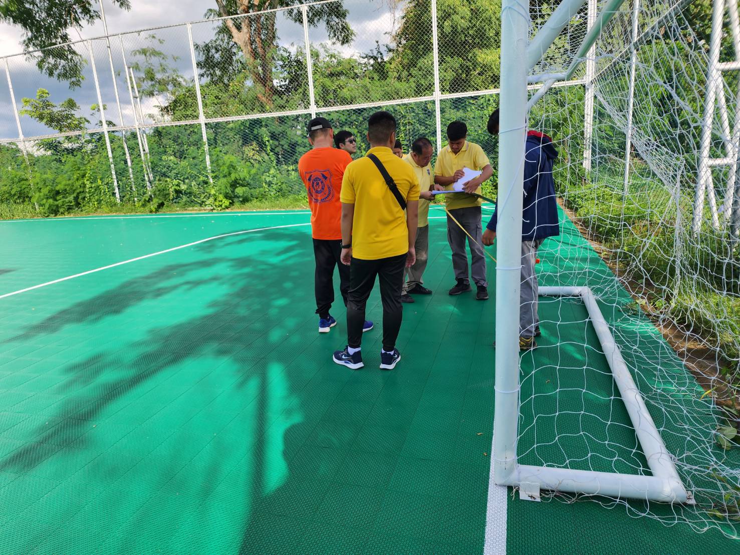 พื้นโพลีโพรพีลีน สำหรับสนามกีฬา สนามฟุตซอล