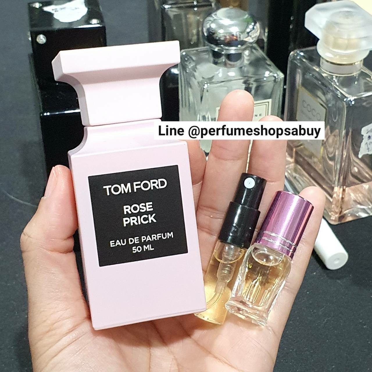 น้ำหอมแท้แบ่งขาย Tom Ford Rose Prick เปิดแบ่งขายน้ำหอม จินยอง💕Travel Size #แบบทดลอง
