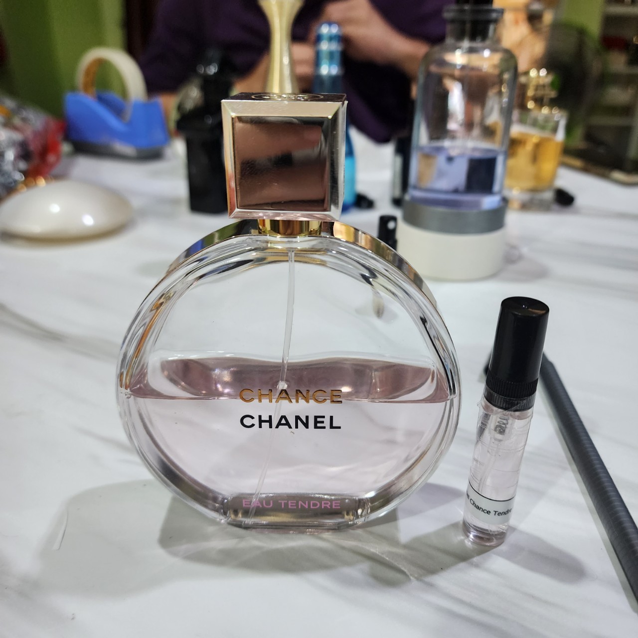 น้ำหอมแท้แบ่งขาย Chanel Chance Eau Tendre EDP 💕Travel Size แบบทดลอง