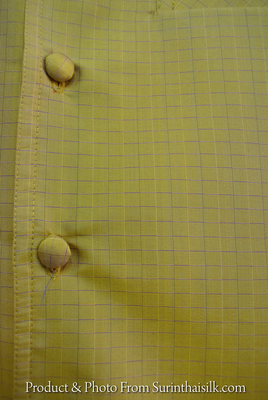 เสื้อซาฟารี คอปก เกล็ดเต่าแขนสั้น ทรง DH-006