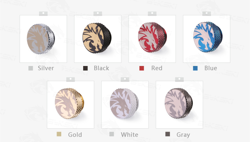 Bykski G1/4 B-PD5 Knurled Stop Plug