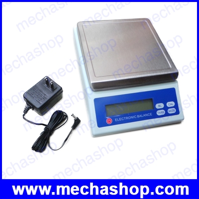 เครื่องชั่งความละเอียดสูง ระบบอิเล็กทรอนิกส์ เครื่องชั่งดิจิตอลตั้งโต๊ะ ตาชั่งดิจิตอล ชั่งได้ 3kg/0.1g, 5kg/0.1g จานสแตนเลส 168x168mm ยี่ห้อ WANT