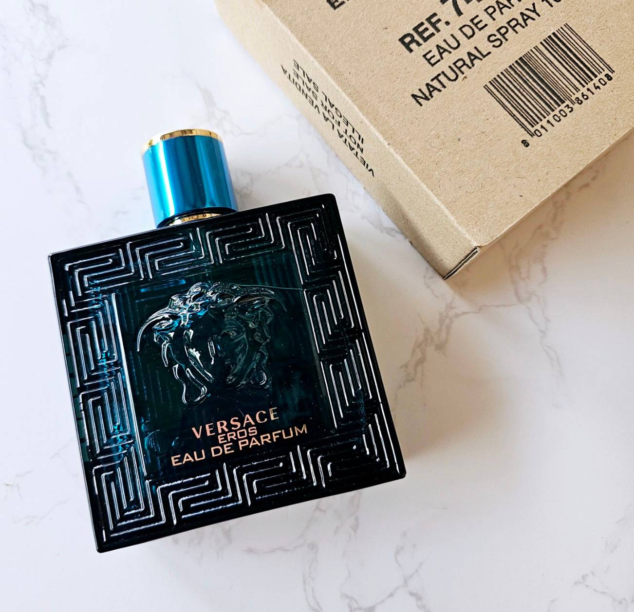 น้ำหอมแท้ Versace Eros EDP 100ml กล่องเทส