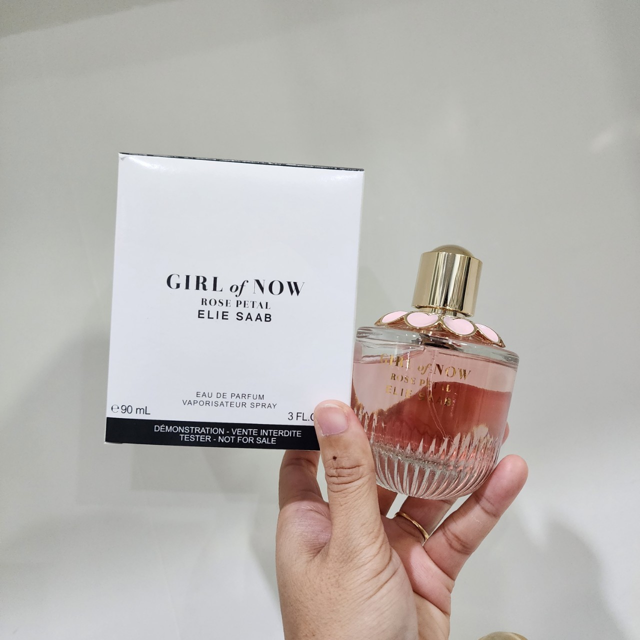 น้ำหอมแท้ Elie Saab Girl of Now Rose Petal 90ml กล่องเทสเตอร์