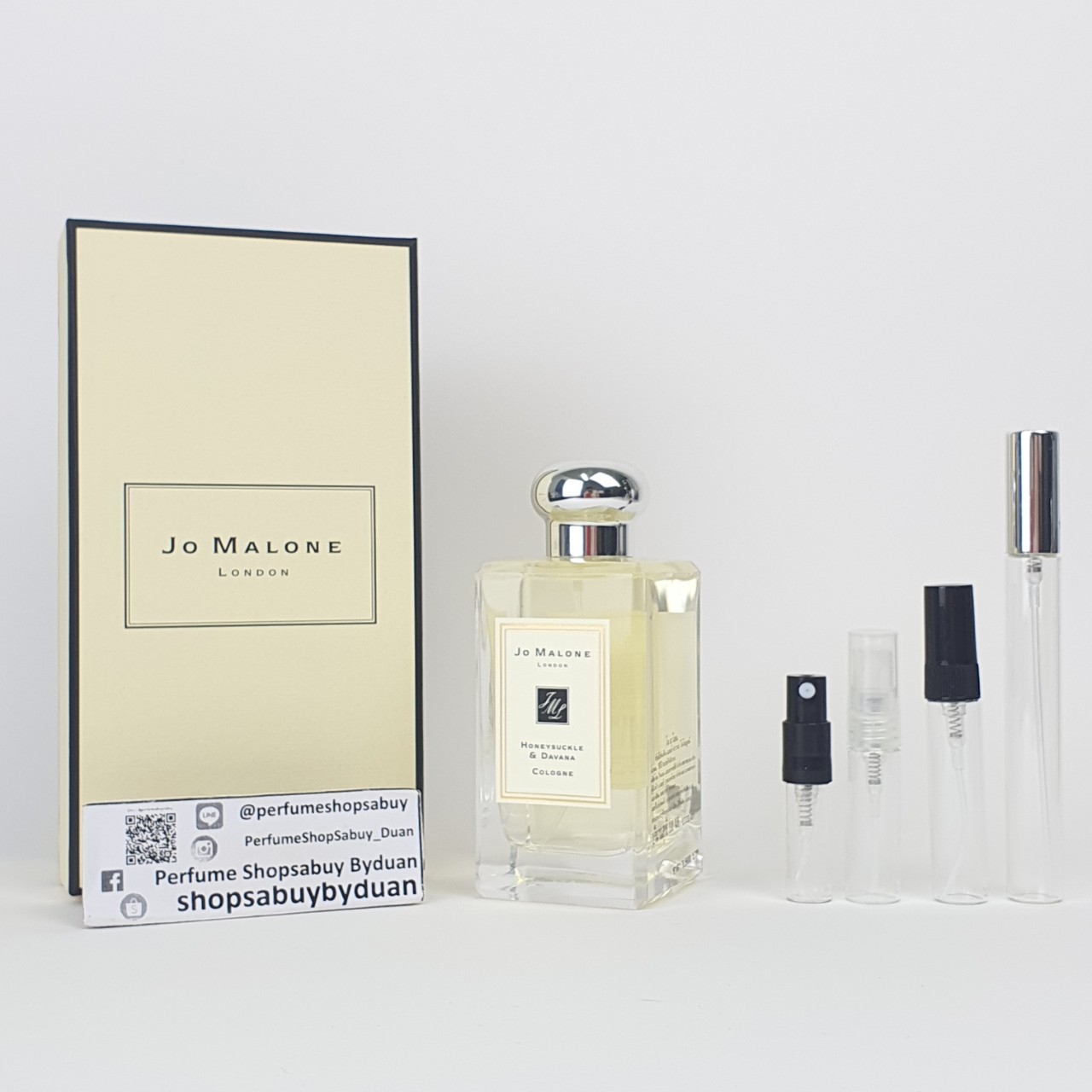 น้ำหอมแท้แบ่งขาย Jo Malone Honeysuckle & Davana Cologne 💕Travel Size #แบบทดลอง