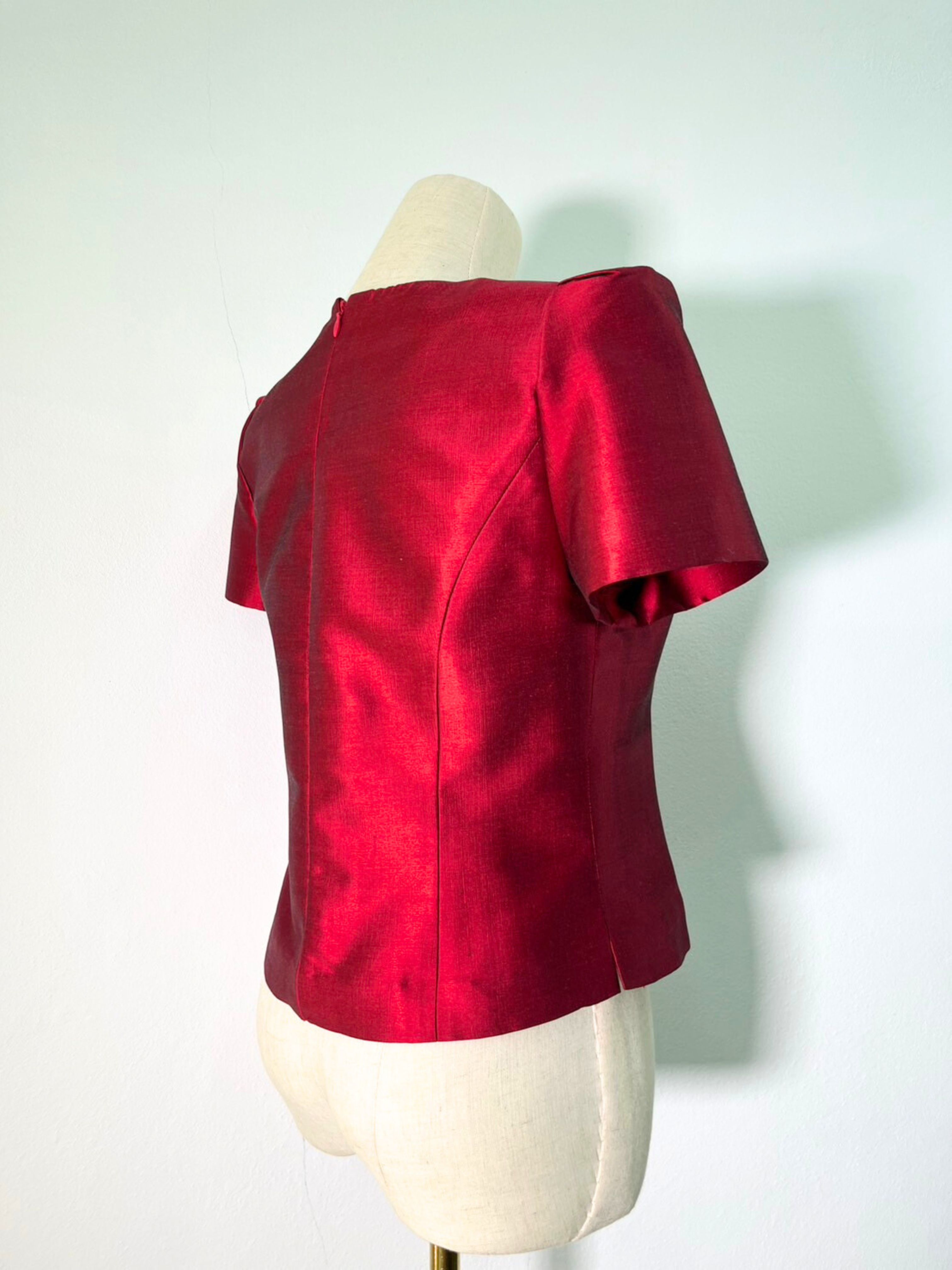 แบบตัด เสื้อผ้าไหม (ไม่รวมผ้า) ตามแบบ chobmai x ARW รหัส CUT-ARW-1226671