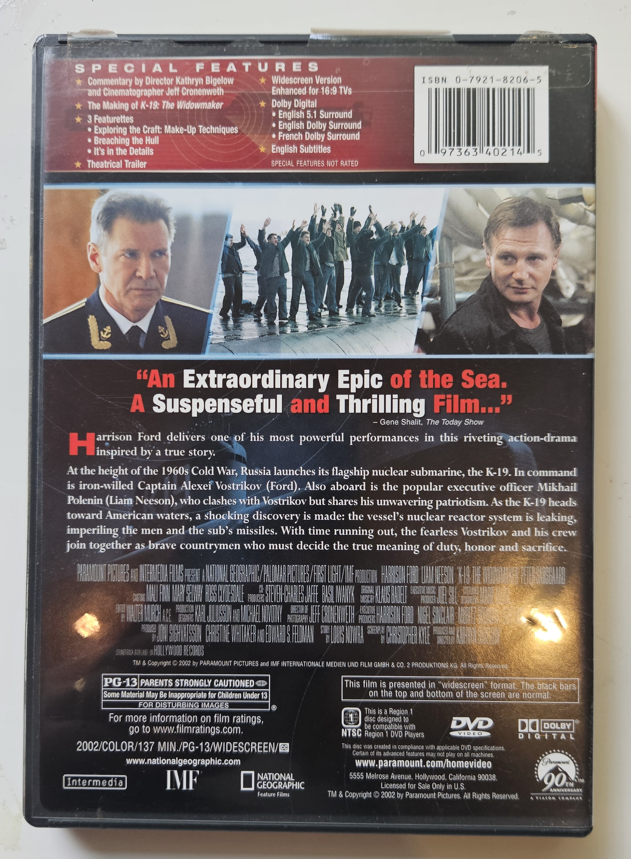 K-19: The Widowmaker (2002) (DVD)