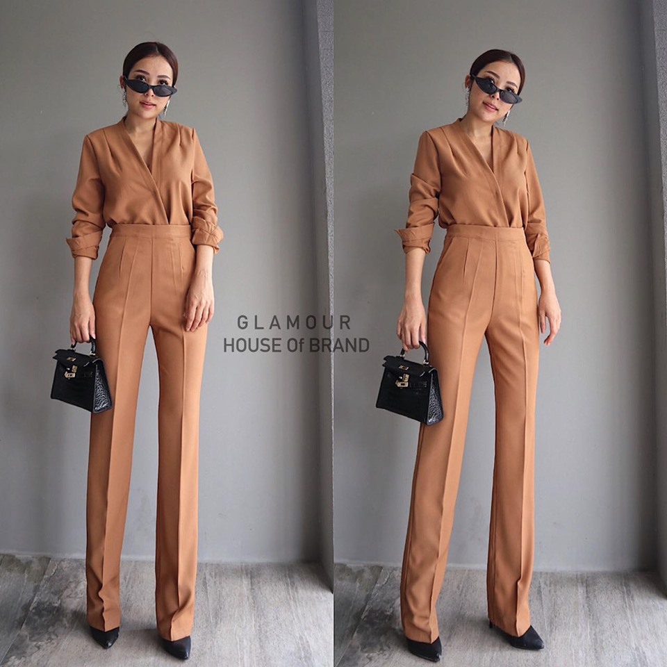 ชุดออกงาน งานป้ายGlamour