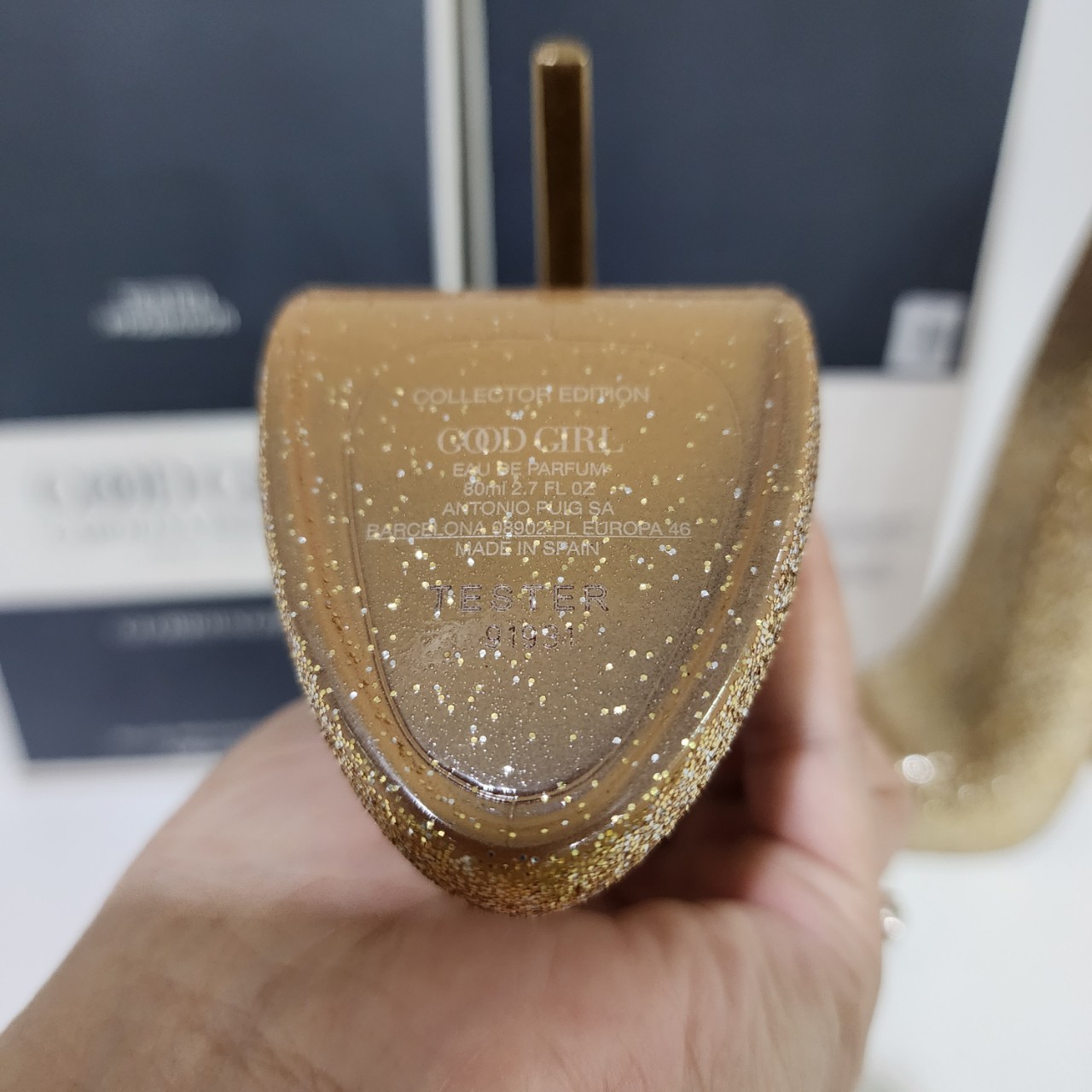 น้ำหอมแท้ Carolina Herrera Good Girl Glorious Gold EDP (Collector Edition) 80ml กล่องเทสเตอร์