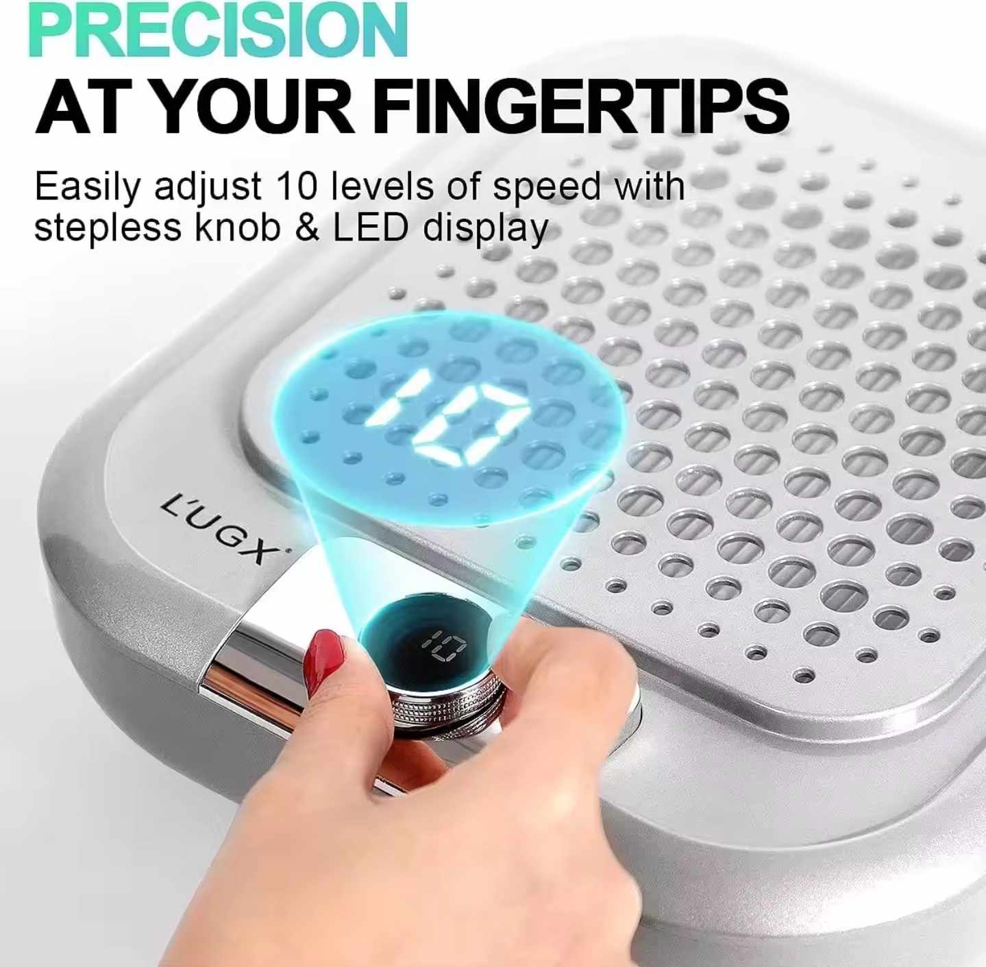 เครื่องดูดฝุ่นเล็บ L ́UGX LG621S มีแบตในตัว ของแท้100%