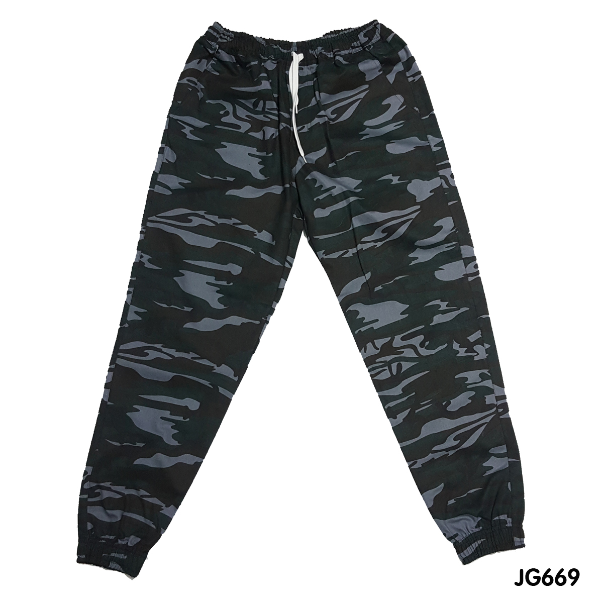 กางเกง jogger ลายทหาร JG669