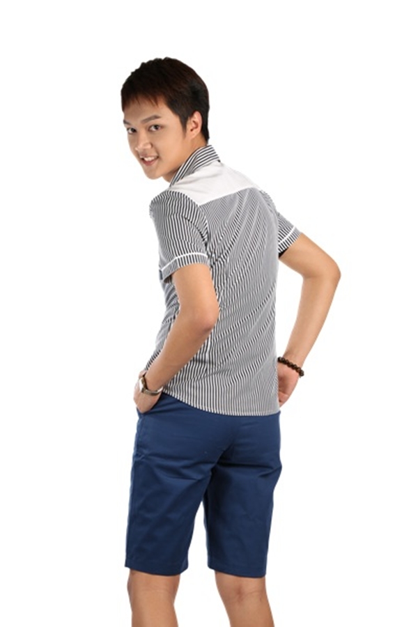 กางเกงสามส่วน รุ่น305 (สีน้ำเงินกรม)