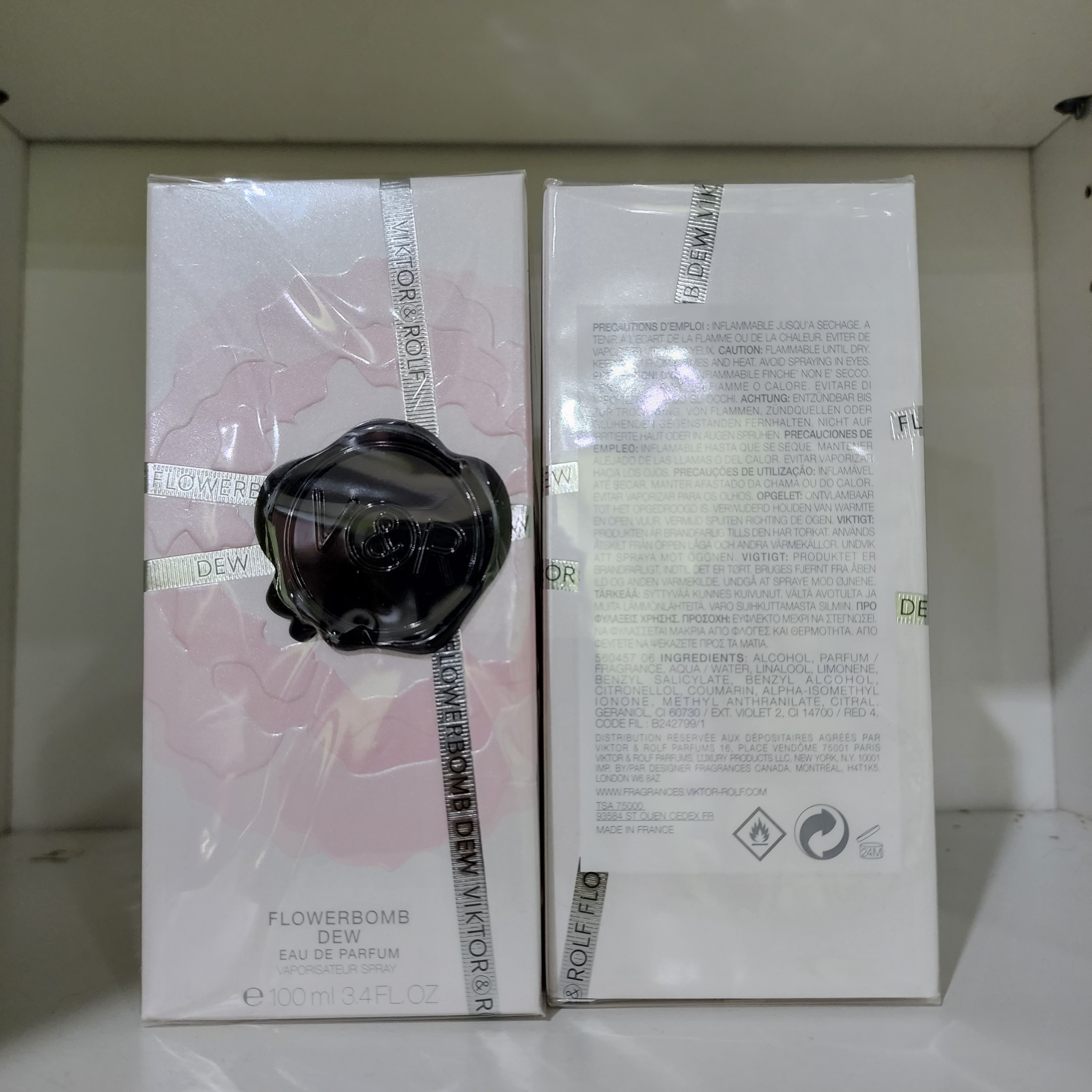 น้ำหอม Viktor & Rolf flowerbomb dew 100ml กล่องซีล