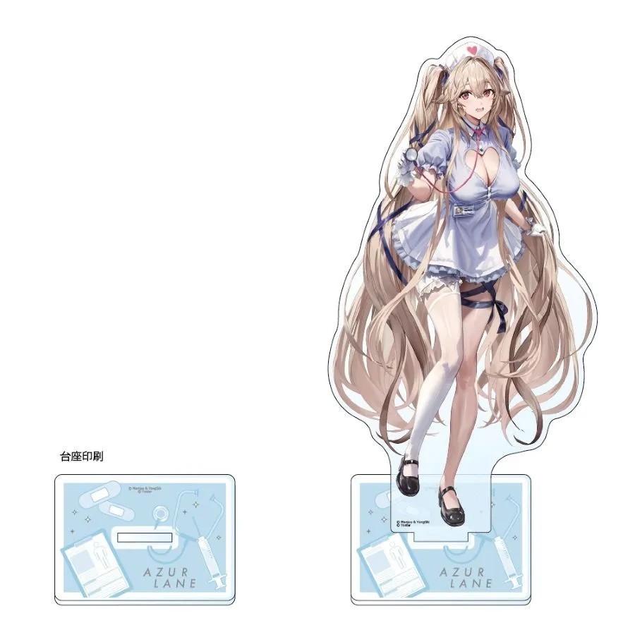 (30/10/25) Azur Lane Original Illustration Extra Large Acrylic Stand Anchorage / Nurse