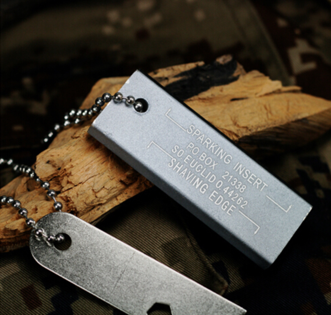 ชุดจุดไฟ -magnisium fire starting tool