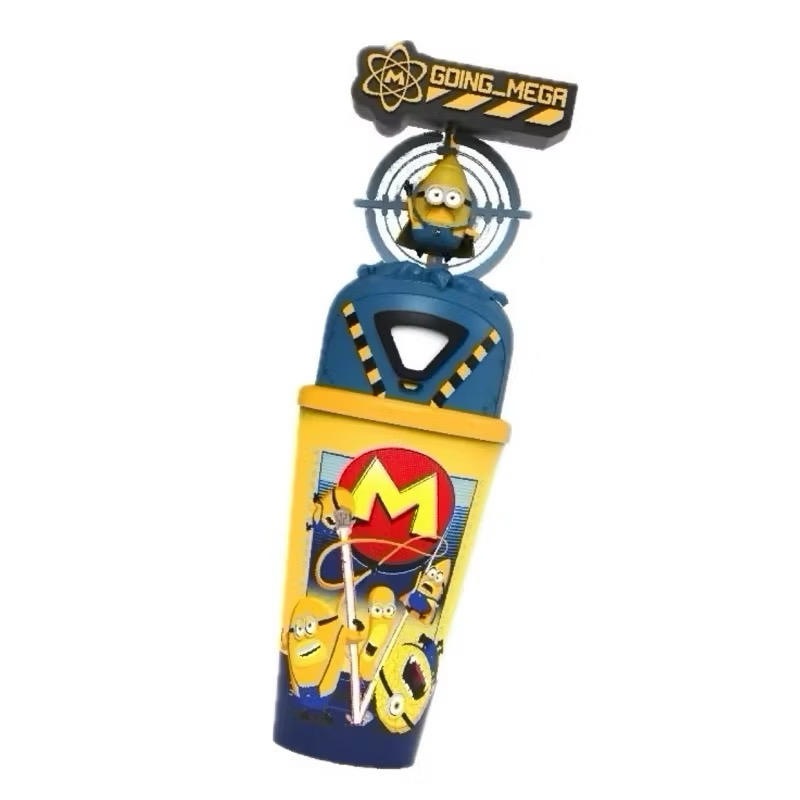 Mega Minions Topper Cup แก้วน้ำ ท็อปเปอร์ เมกะมิ นเนี่ยน ขนาด 22 ออนซ์ 1 ชิ้น