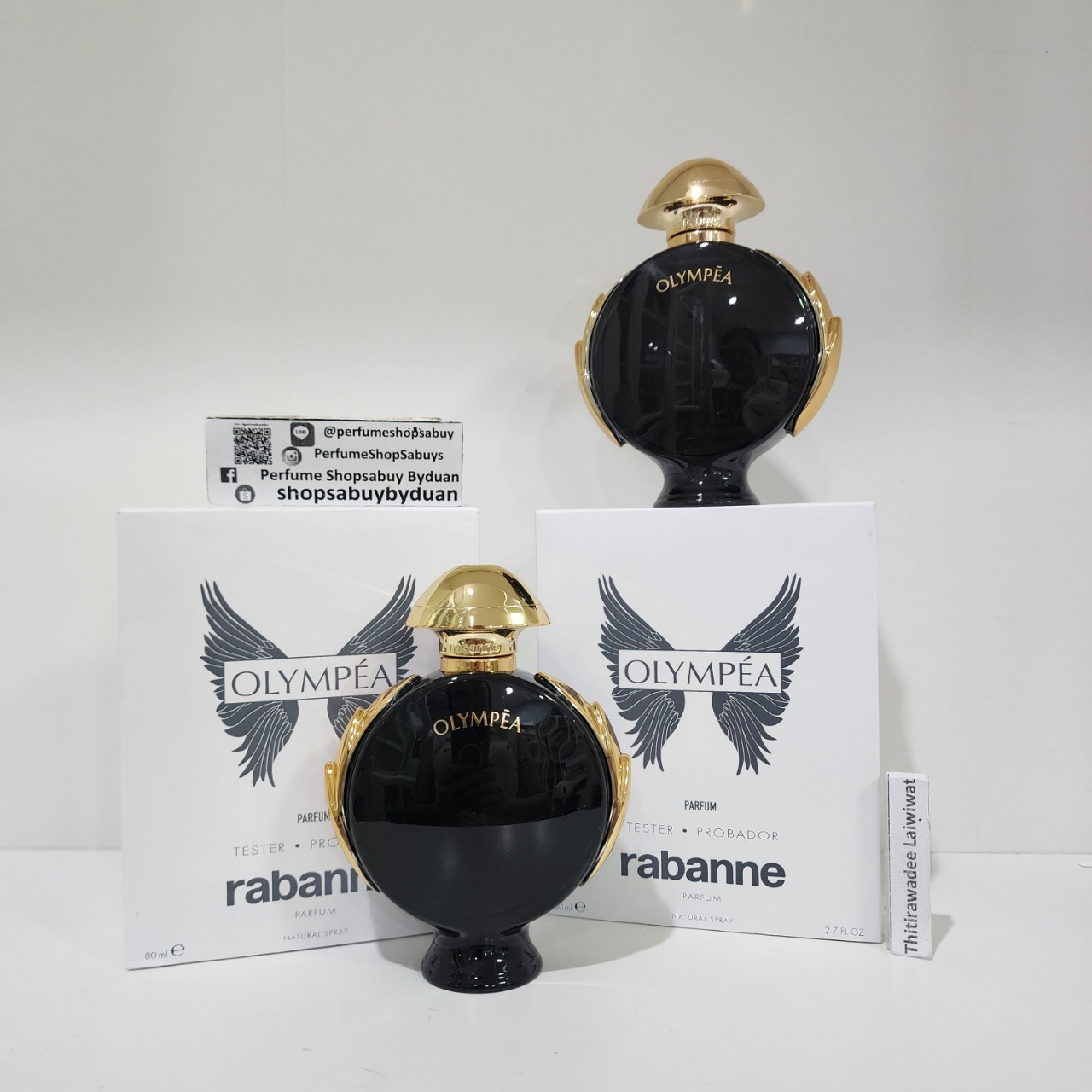น้ำหอมแท้ Paco Rabanne Olympea Parfum 80ml กล่องเทสเตอร์