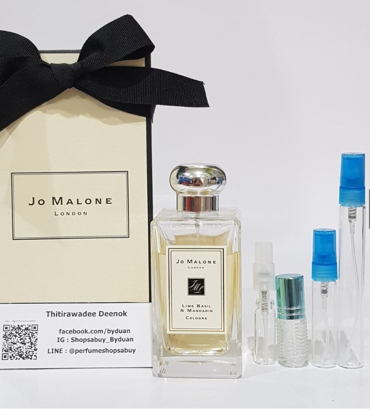 น้ำหอมแท้แบ่งขาย Jo Malone Lime Basil & Mandarin Cologne 💕Travel Size #แบบทดลอง