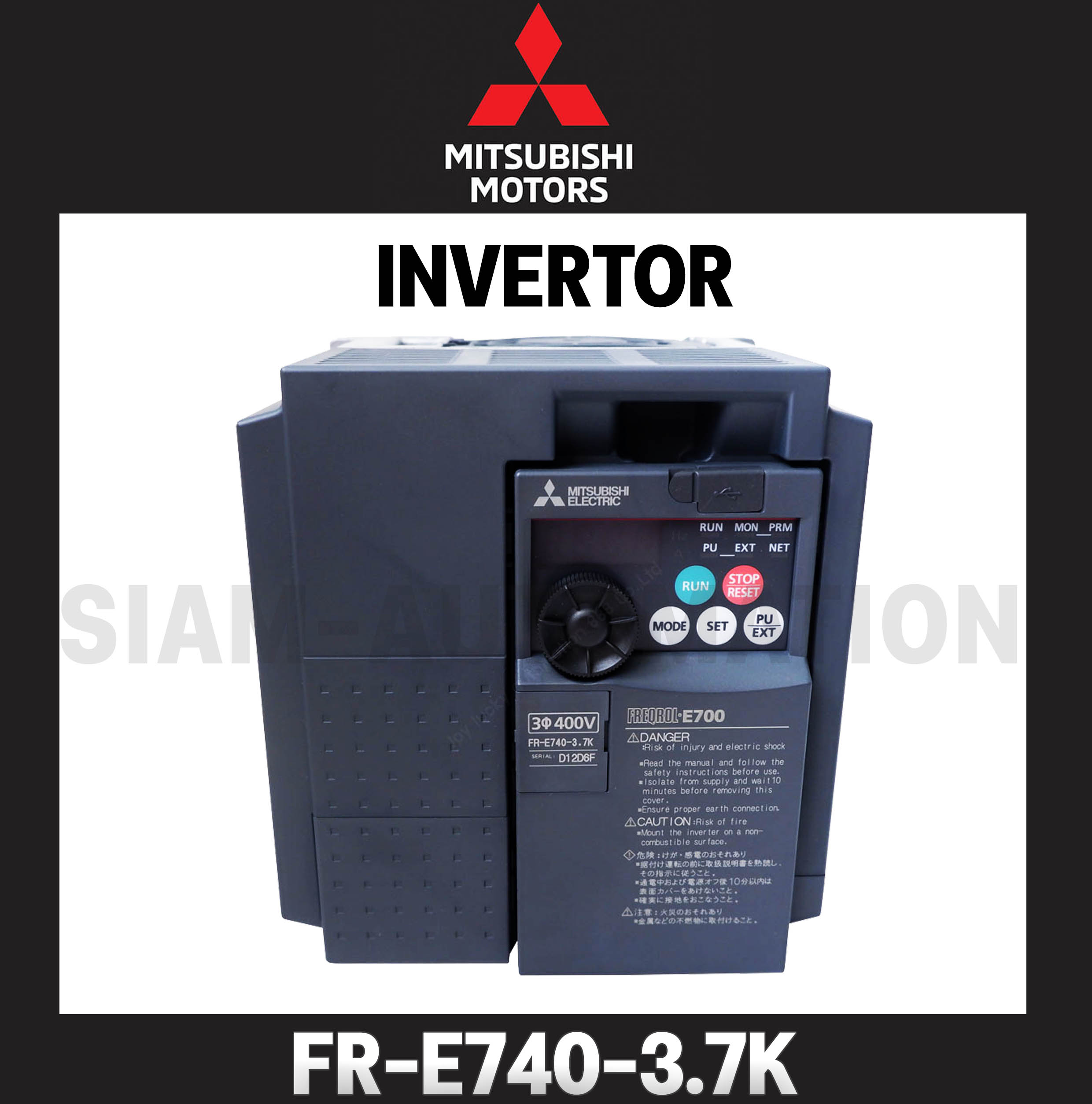 FR-E740-3.7K INVERTOR MITSUBISHI New
