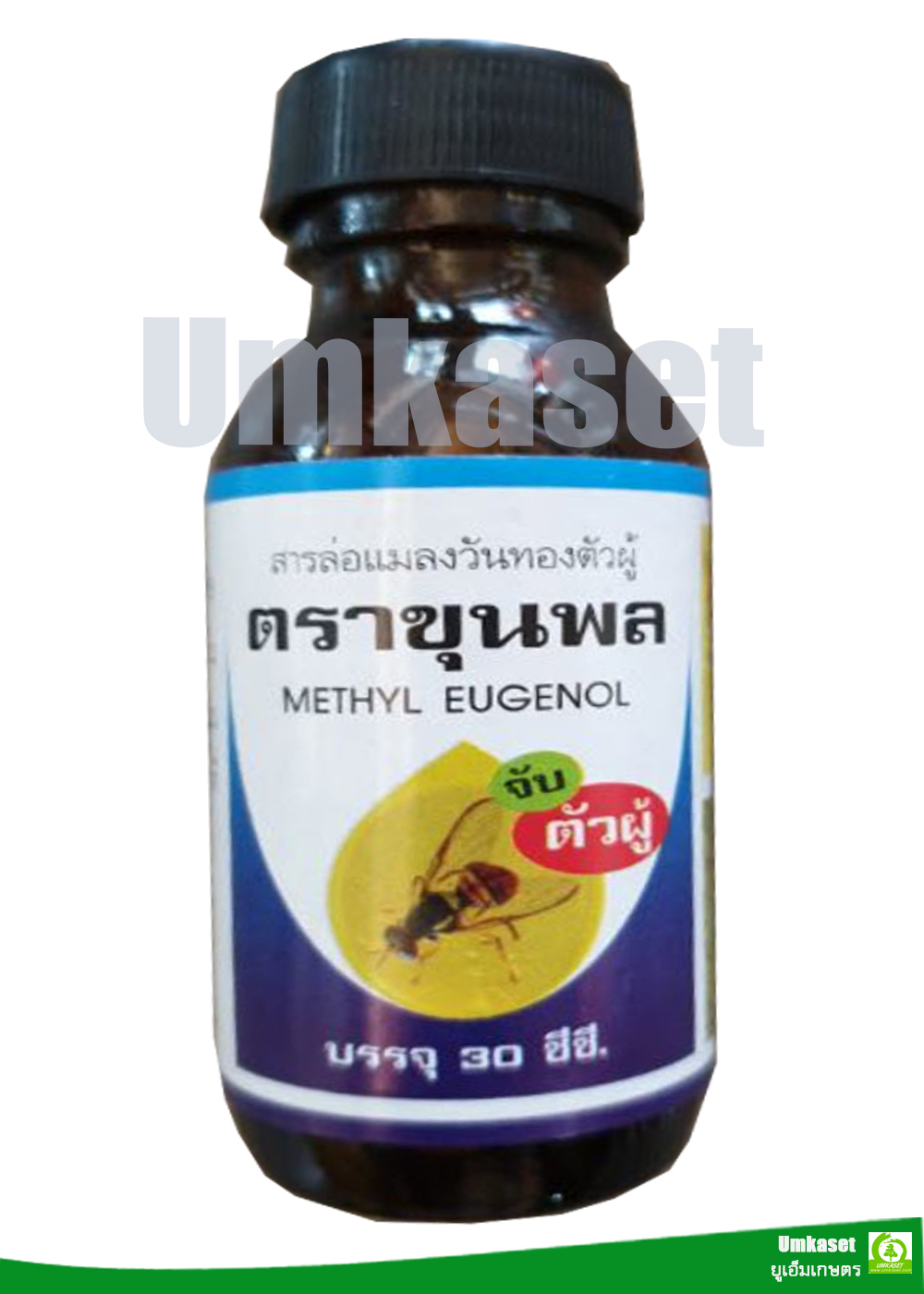 สารล่อแมลงวันทอง เมธิลยูจีนอล 30 ซีซี. / ตราชุนพล