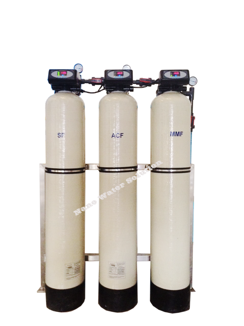 เครื่องกรองน้ำอุตสาหกรรม Double Pass R/O กำลังการผลิต 150L/Hr