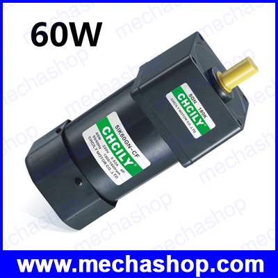 อินดักชั่นมอเตอร์ Induction motor 60W Constant speed motor 5IK60GN 90mm Singal phase เลือกแรงดันไฟ และอัตราทดได้ (สินค้า Pre-Order)