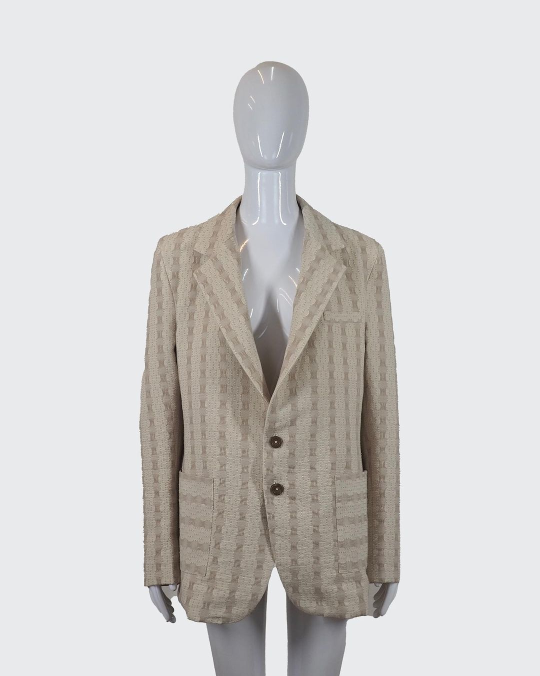 แบบตัด สูทชายblazer over size ผ้าไหม chobmai x JHN รหัส SCT-51-0323671558