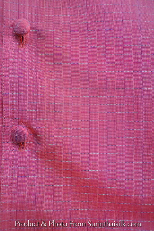 เสื้อซาฟารี คอปก เกล็ดเต่าแขนสั้น ทรง DH-005