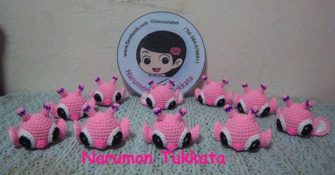 หัวตุ๊กตาถัก2นิ้ว