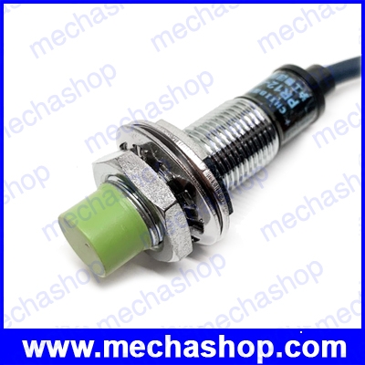 พรอกซิมิตี้เซนเซอร์ PR12-4DP (สเปคเทียบเท่า Autonics) M12 Inductive Proximity Switch Sensor sensing 4mm ขนาด 12mm แรงดัน 6-36VDC,PNP NO
