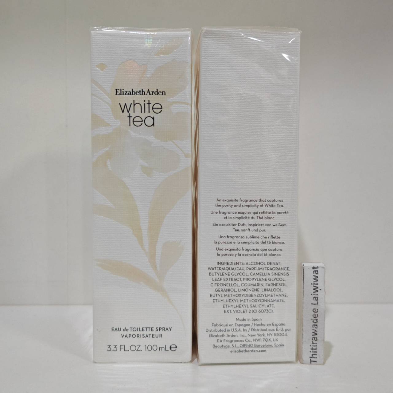 น้ำหอมแท้ Elizabeth Arden White Tea Eau de Toilette 100ml กล่องซีล