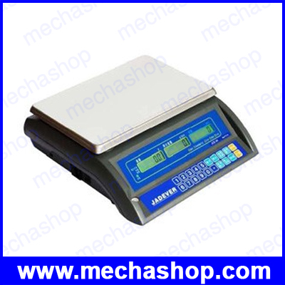 เครื่องชั่งนับจำนวน เครื่องชั่งตั้งโต๊ะ ระบบอิเล็กทรอนิกส์ Counting Scales 3kg/0.1g, 6kg/0.2g, 15kg/0.5g, 30kg/1g ขนาดแท่นชั่ง 33.4x24.5cm รุ่น JCE-Series ยี่ห้อ JADEVER(ไต้หวัน)